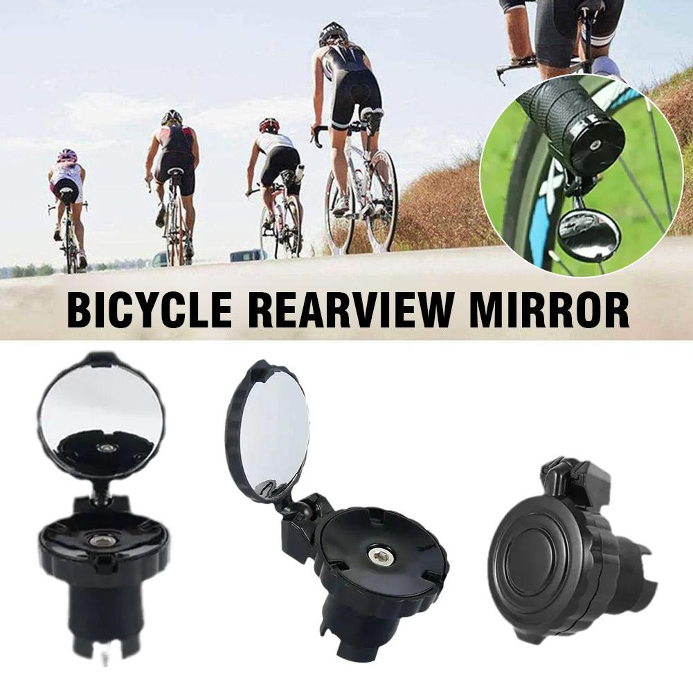 Mountain Biking Definition - กระจกมองหลังติดแฮนด์จักรยาน – กระจกอะคริลิกนูนแบบความละเอียดสูงสำหรับจักรยานเสือหมอบและจักรยานเสือภูเขา อุปกรณ์เสริมสำหรับการขี่กลางแจ้ง