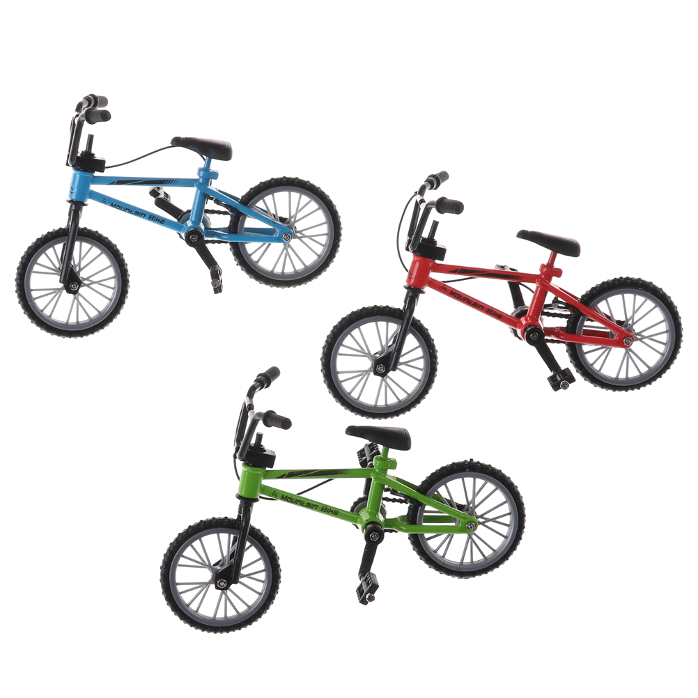 Mountain Biking Game - 1 ชิ้น มินิจักรยานจำลอง ของเล่นจักรยานเสือภูเขาโลหะผสม ของขวัญสำหรับเด็ก ของเล่นจักรยาน