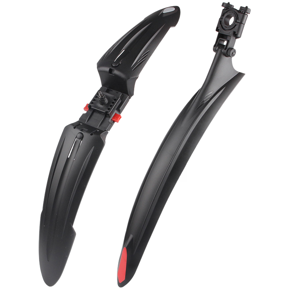 Mountain Biking In The Rain - บังโคลนจักรยาน Mountain Road Guard สำหรับการเดินทางในวันที่ฝนตก ทำจากพลาสติก