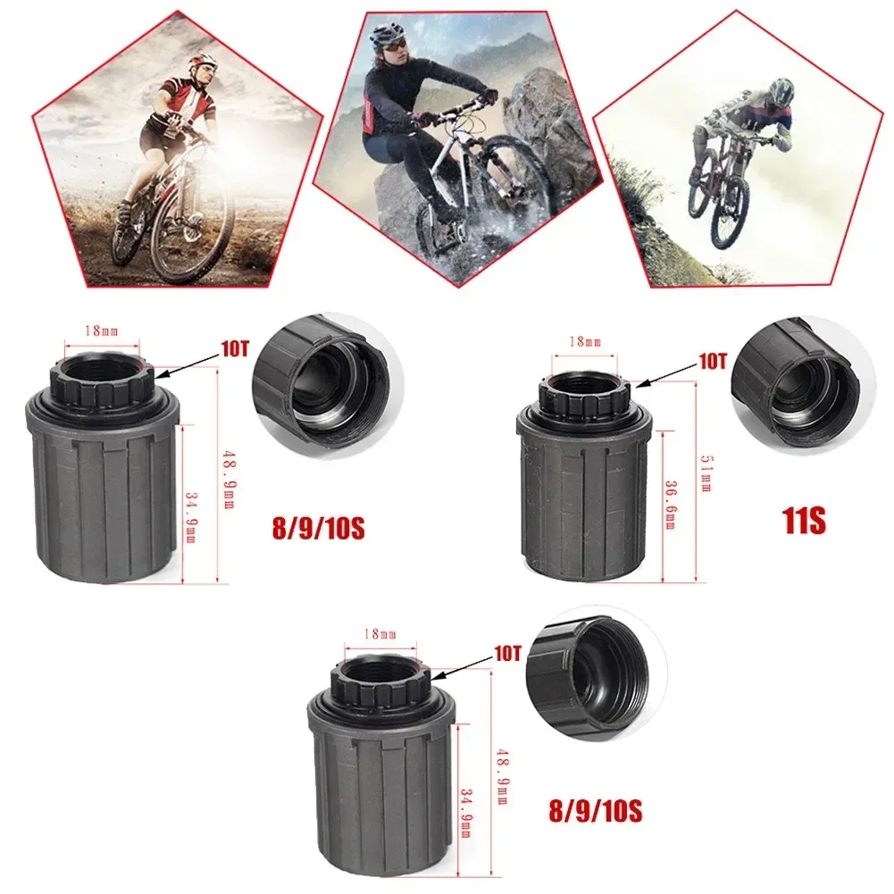 Cassette 11 Speed - จักรยานจักรยานHub Body 8/9/10/11Speed CassetteฮับBody Freewheel Bodyสําหรับ-NOVATECแบริ่งฮับขี่จักรยานอุปกรณ์เสริม