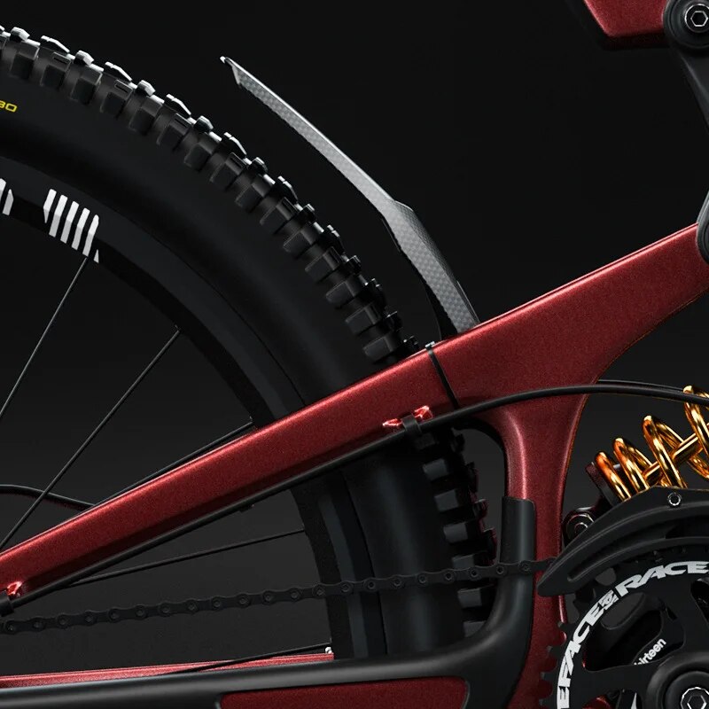 บังโคลนจักรยานเสือภูเขา ด้านหน - Mountain Biking In The Rain บทวิจารณ์และราคา