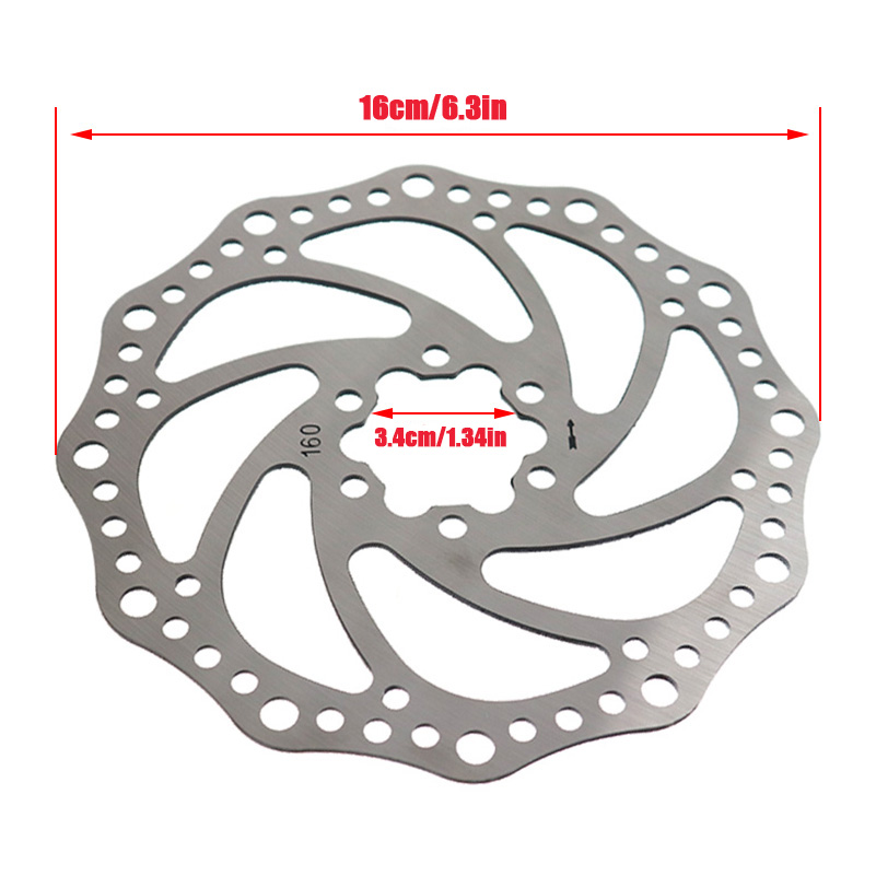จานเบรกไฮดรอลิกขนาด 160 มม. ให - Mtb Brake Rotor บทวิจารณ์และราคา