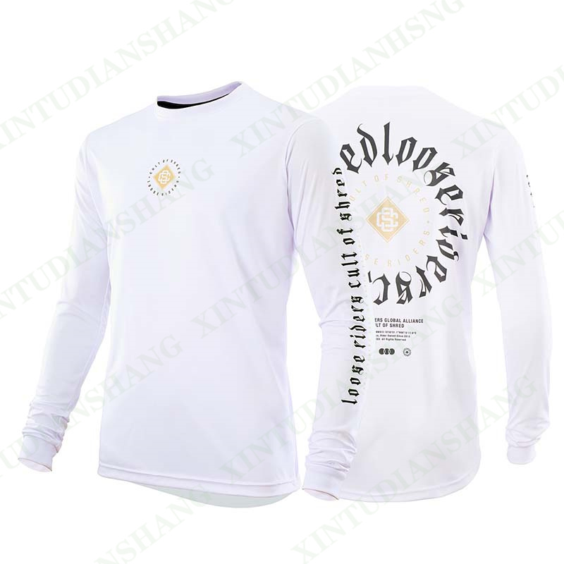 เสื้อเจอร์ซีย์แขนยาวสำหรับผู้ช - Mountain Biking Long Sleeve Shirt บทวิจารณ์และราคา