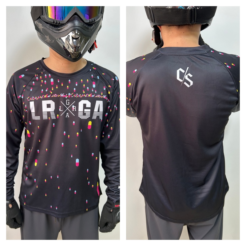 เสื้อเจอร์ซีย์นักปั่นจักรยานเส - Mountain Biking Long Sleeve Shirt บทวิจารณ์และราคา