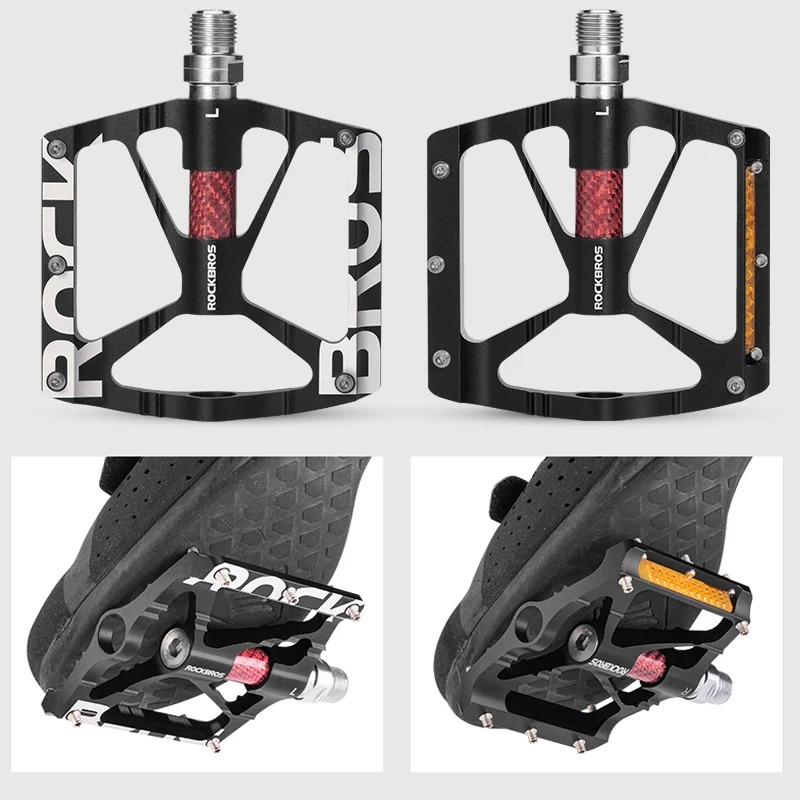 ROCKBROS แป้นเหยียบจักรยาน แป้ - Pedal Platform Flat บทวิจารณ์และราคา