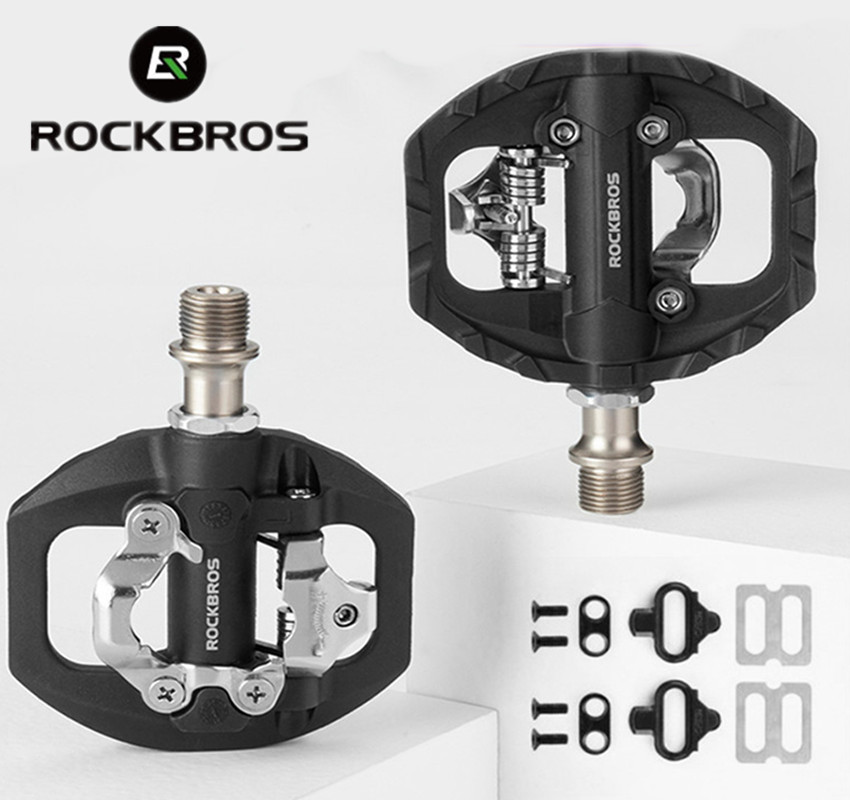 ROCKBROS ล็อคจักรยานเหยียบ 2 I - Pedal Platform Flat บทวิจารณ์และราคา