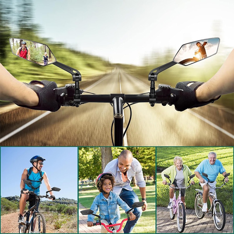 กระจกมองหลังเลนส์แบนความละเอีย - Mountain Biking Definition บทวิจารณ์และราคา