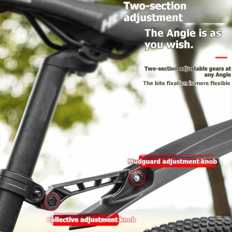 ชุดบังโคลนจักรยานแบบสากล สำหรั - Mountain Biking In The Rain บทวิจารณ์และราคา