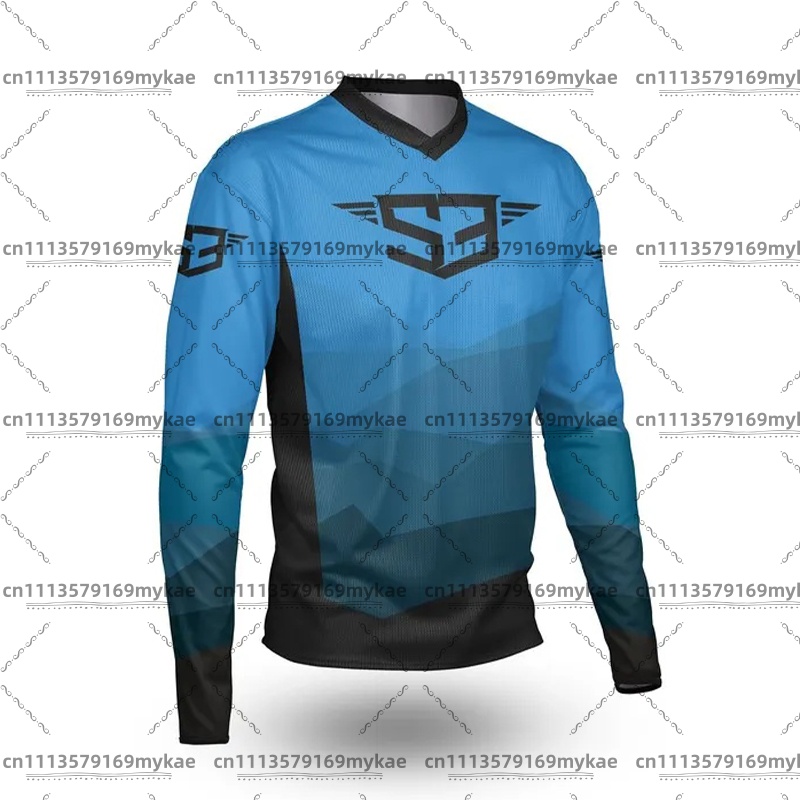 เสื้อเจอร์ซีย์มอเตอร์ครอสแขนยา - Mountain Biking Long Sleeve Shirt บทวิจารณ์และราคา