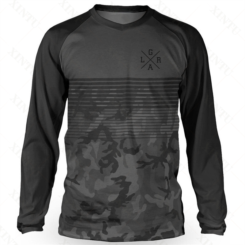 หลวม Rider Men 'S Jersey DH Mo - Mountain Biking Long Sleeve Shirt บทวิจารณ์และราคา