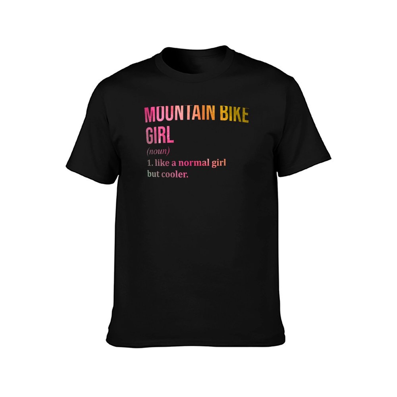 เสื้อยืดลาย Mountain Bike Girl - Mountain Biking Definition บทวิจารณ์และราคา