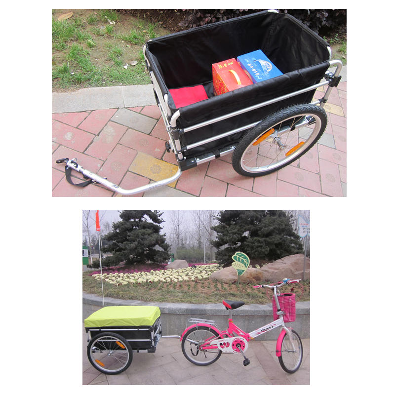 รถพ่วงบรรทุกสินค้าสําหรับจักรย - Mountain Biking In The Rain บทวิจารณ์และราคา