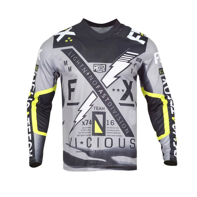 เสื้อปั่นจักรยาน FOFING เสื้อป - Mountain Biking Long Sleeve Shirt บทวิจารณ์และราคา