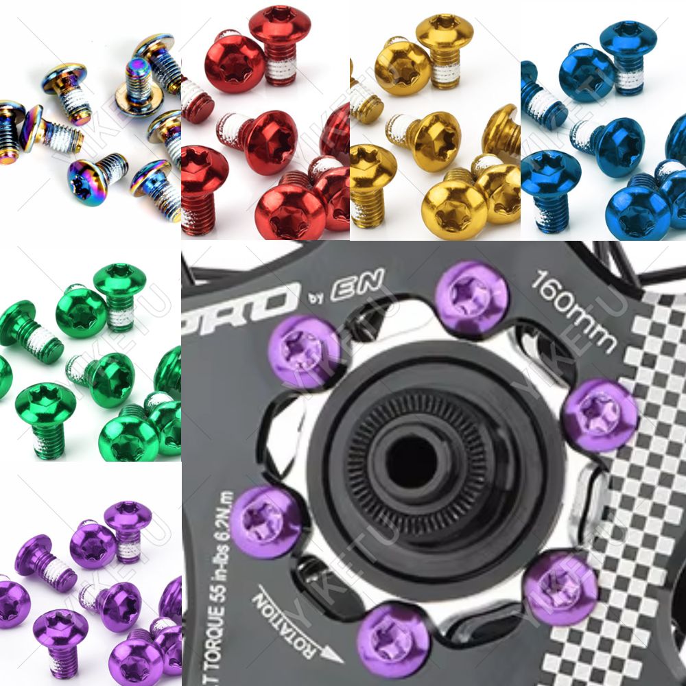 12 ชิ้น T25 หัวทอร์กซ์สกรูโรเต - Mtb Brake Rotor บทวิจารณ์และราคา